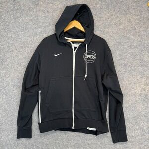Nike LA‎ Clippers Team Issued Hoodie Jacket Large Standard Issue Engineered Zip